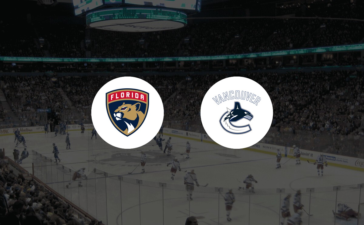 Florida Panthers vs Vancouver Canucks Thu 17 Oct time, channel and